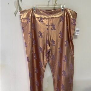 Disney Metallic Mickey Mouse Leggings
